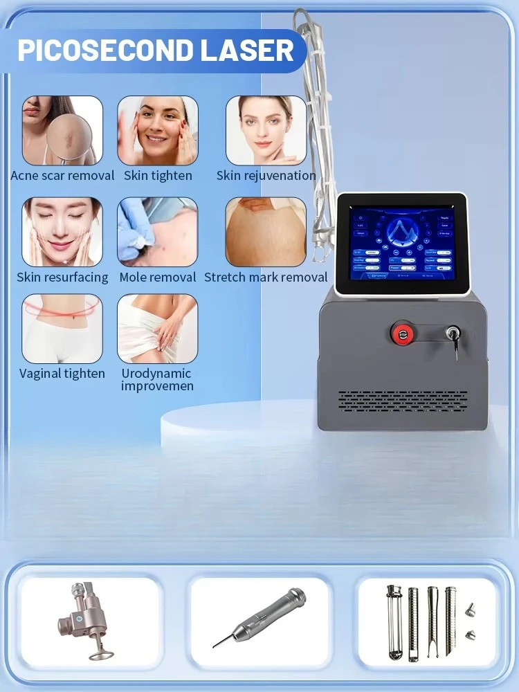 CO2  Machine for  Pigment Vessel Removal Wrinkle Pore Treatment-Portable Beauty Device for Home Commercial Use