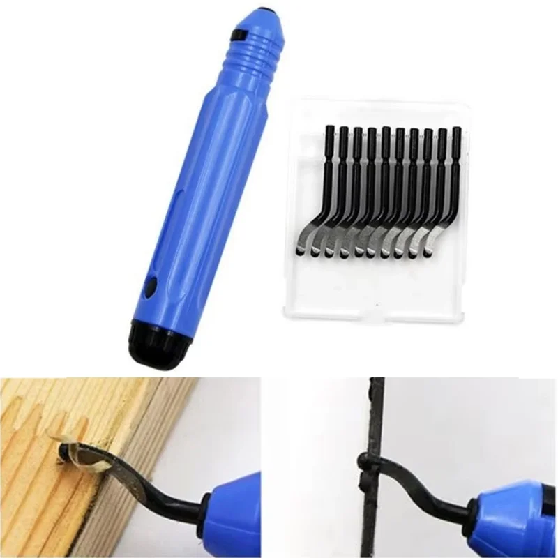 3D Print Tool Trimming Knife Scraper Deburring Cutter Burr Remover Hand Tool For PLA ABS PETG Wood Plastic Aluminum Copper Set