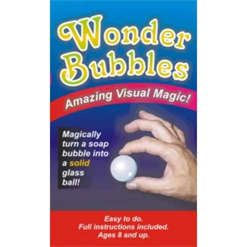 Wonder Bubbles Stage Magic Tricks Gimmicks Close Up Props Magia Accessories Comedy Funny Kids Magic Show Magician Street Bar