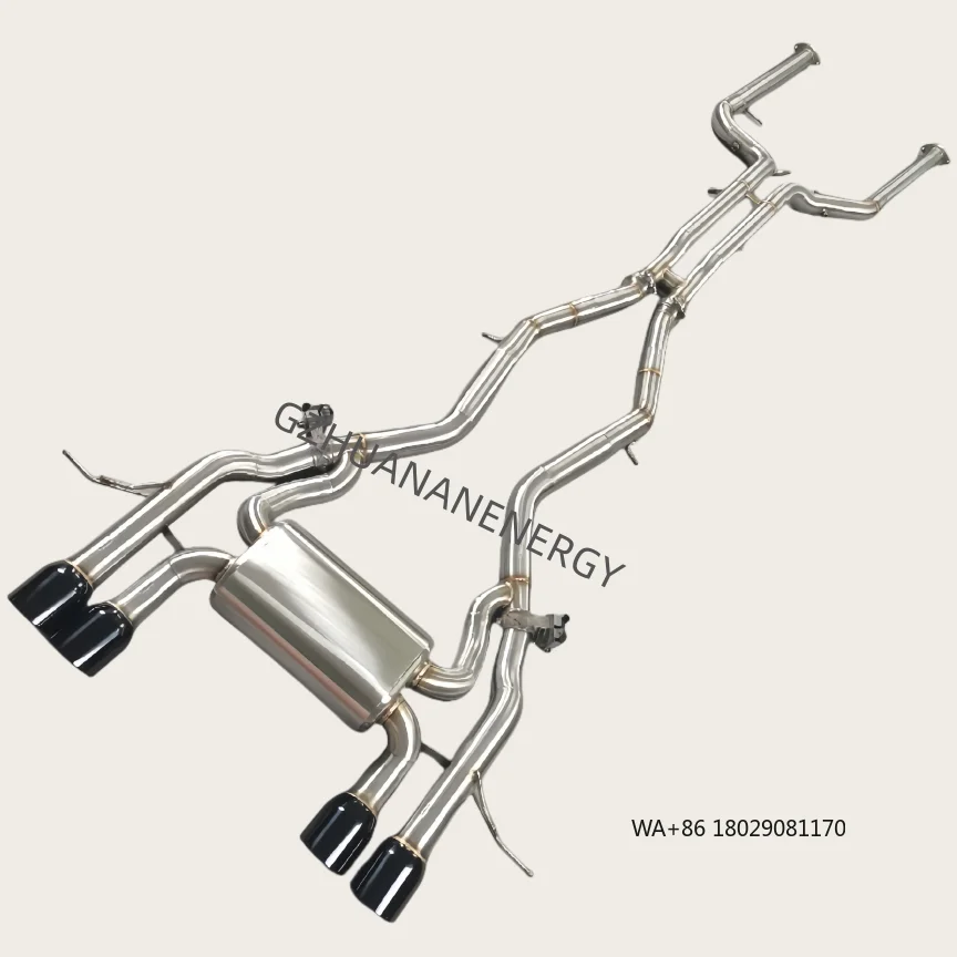 Factory Direct Sales Catback Exhaust for  M3 M4 G80 G82 3.0T Car Stainless Steel 304 Exhaust Pipe Muffler