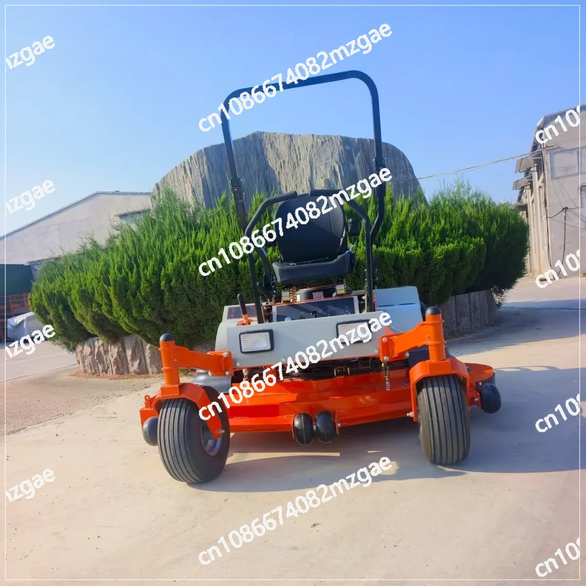 Zero steering 48/60 inch wheel drive-on lawn mower, ride-on rechargeable lawn mower Lawn garden mower