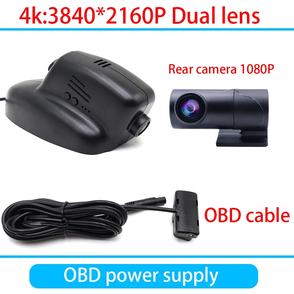 ZhuCamX Auto Video Recorder Nachtzicht UHD 4K 2160P DVR Dashcam voor Jaguar XF XFR X250 XJ XJR X351 2010~2015