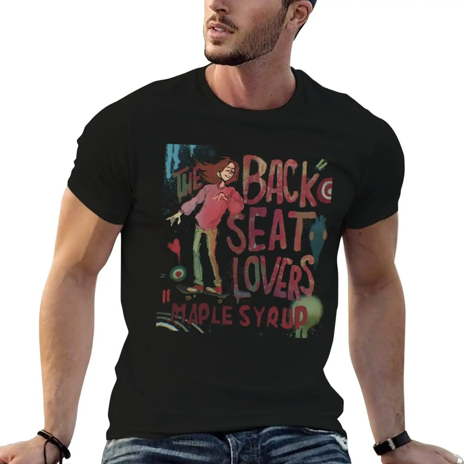 

The Backseat Lovers T-Shirt man t shirt cotton high quality man t shirt summer t shirt for man T-Shirt
