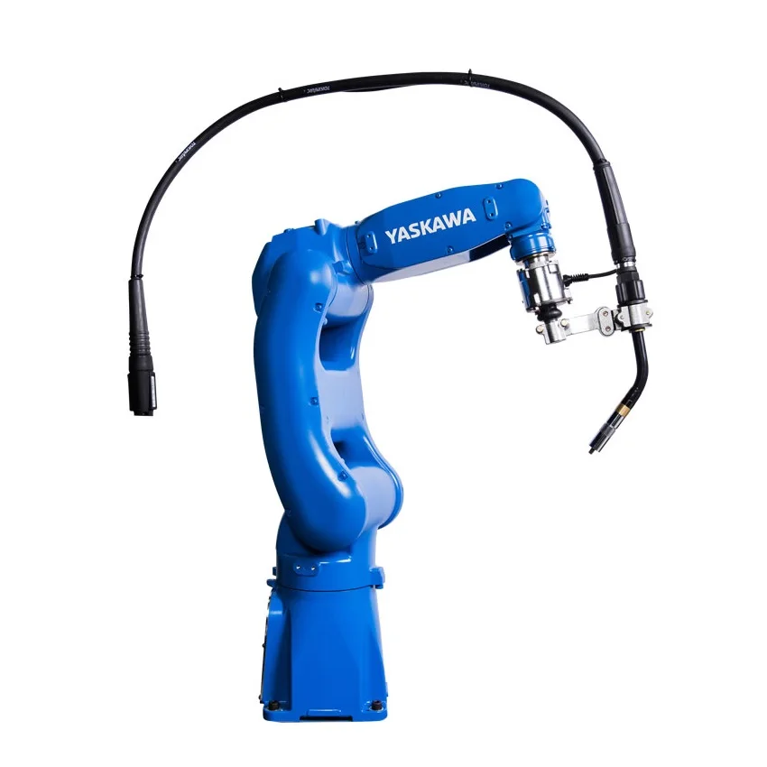 YASKAWA AR700 6 Axis Industrial Welding Robot Fast and Accurate with YRC1000 Robot Controller And Welding Positioner