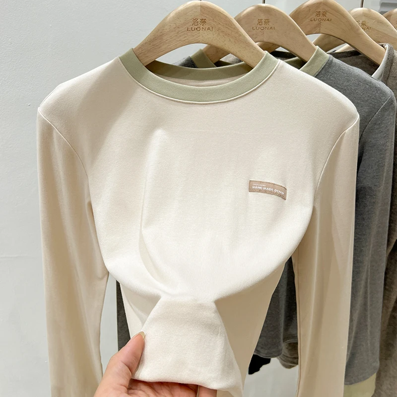 High Quality Women's Base Shirt Guangzhou Thirteenth Factory Hot Sale Hangzhou Seasonal Qing High End Flagship Korean Style