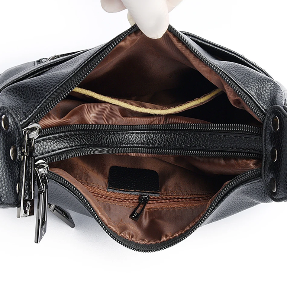 Fashion New High Quality Shoulder Bags PU Leather Casual Croosbody Bags Luxury Designer Handbags Purse Ladies Messenger Bags Sac