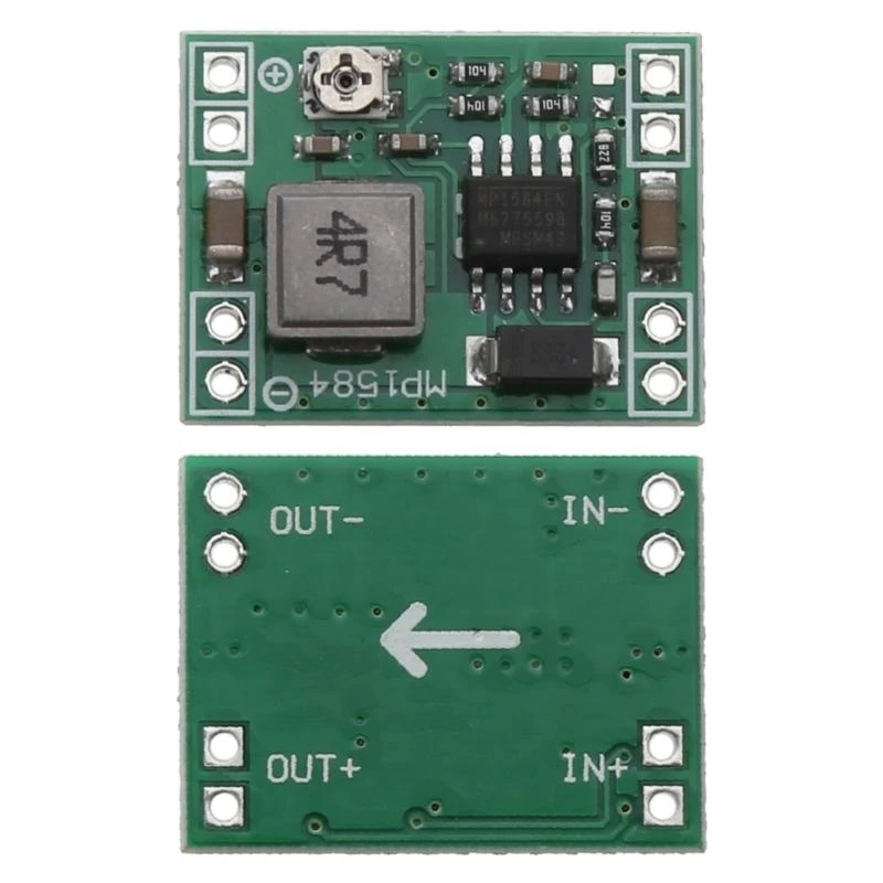 02DD Power Step Down Supply Module 24V to 12V9V5V3V Step Down MP1584EN Ultra-Small