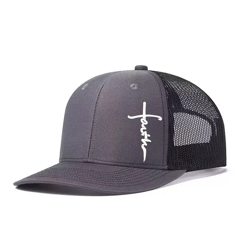 Bedruckte Verstellbare Baseball-Kappe Klassische Snapback Dad Hat Atmungsaktive Trucker Mesh-Kappe Golf Angeln Outdoor Sonnenhut – Detail 3