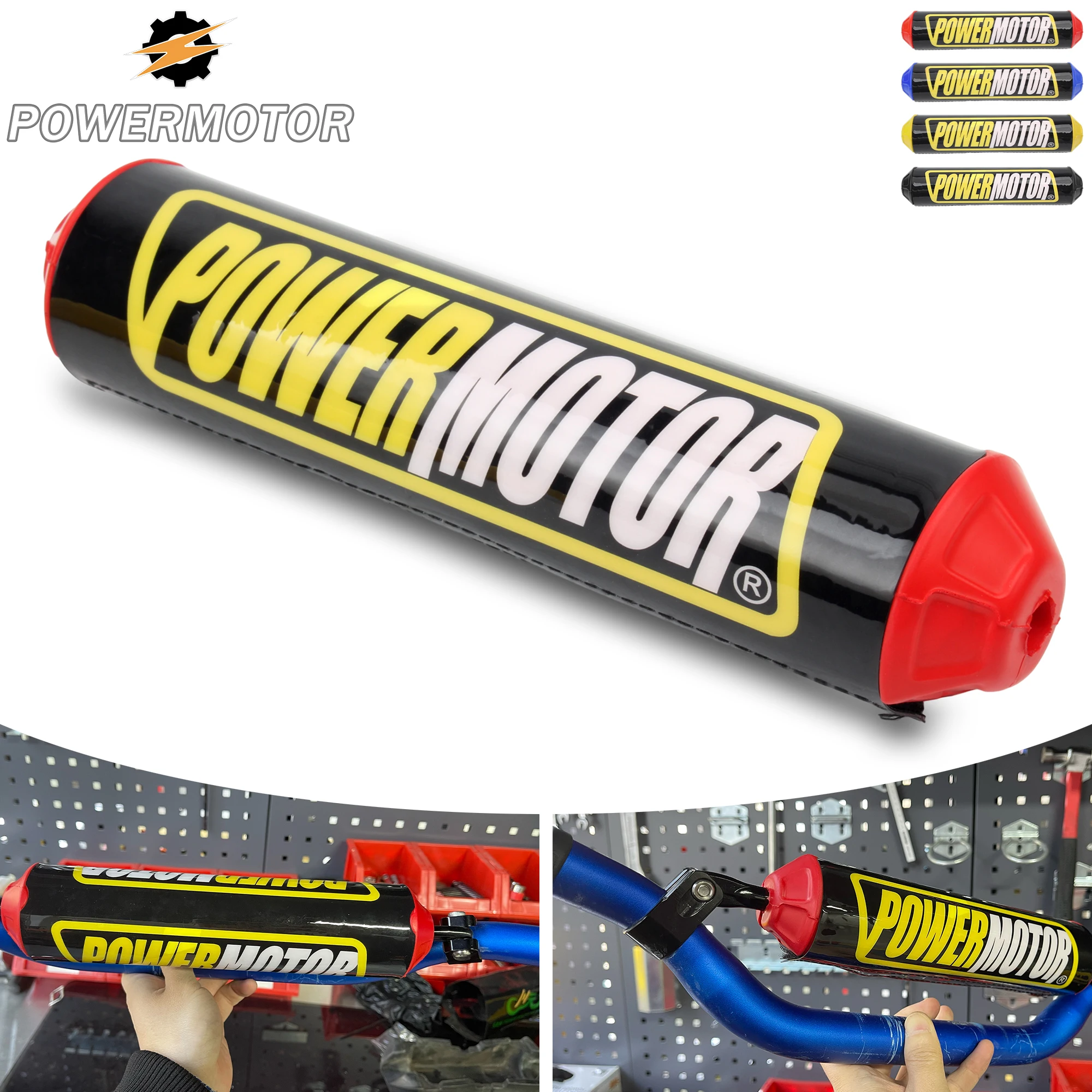 

Powermotor DirtBike Handlebar Crossbar Foam Chest Pad For KTM HONDA Yamaha ATV Enduro Motocross 22CM Handlebar Pad Bar Pad Parts
