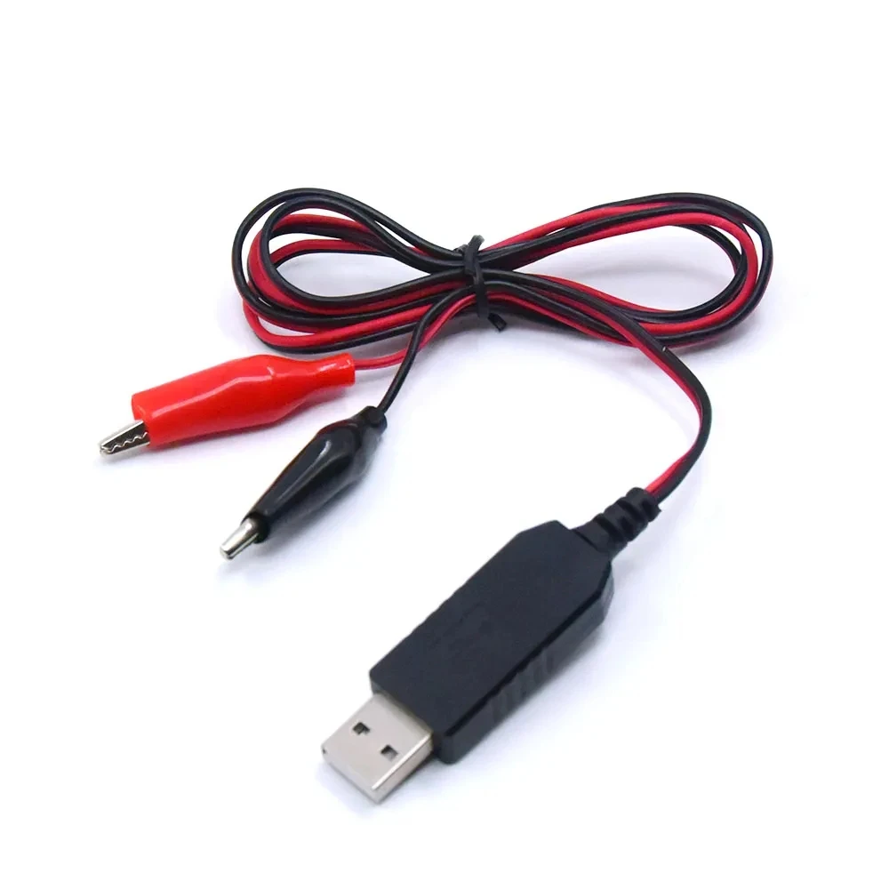 USB 5V to 3V Clip Cable Power Adapter Cord AA AAA LR3 LR6 Battery Eliminator Converter For Games Remote Control Toys