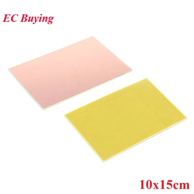 1 pcs PF PCB 10*15cm Single Side Copper Clad plate DIY PCB Kit Laminate Circuit Board 10x15cm 100x150x1.6mm