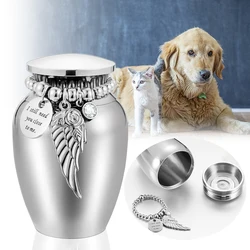 Cremation Urn for Human Ashes - Funeral Urn for Ashes Human & Pet - Handcrafted Memorial Urns Pet ashes with Wing