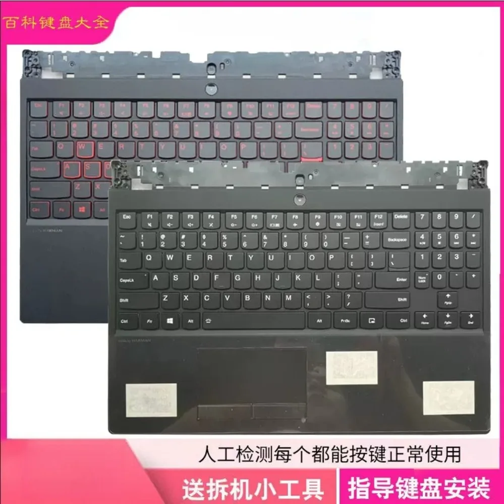 For Lenovo Legion Y7000 Y7000P 2019 Y530 Y540-15 Palmrest C Shell With Keyboard Assembly (002)