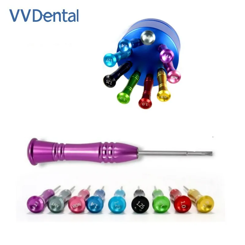 VV Dental 1pc Durable Stainless Steel Implant Screw Orthodontic Matching Tools Micro Screw Driver Dentist Instrument