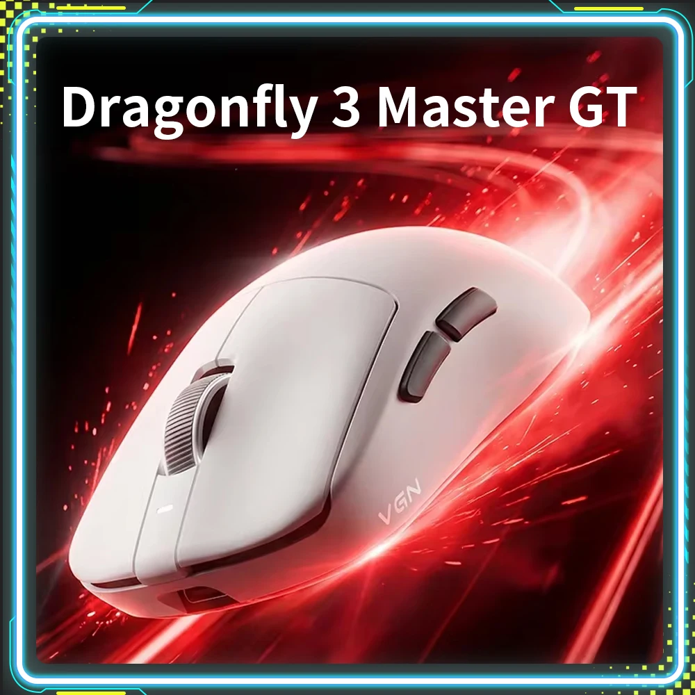 VGN Dragonfly 3 Master GT Tri-mode Gaming Mouse Lightweight PC Gaming Mice 8K Polling Rate Fast Charging 500mAh Electronics