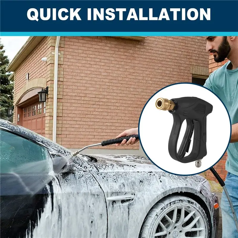 Leading-Car Washer-Gun 3000 Psi Max Foam-Gun 3/8 Inch Connector High Pressure Washer Tool For Pressure Power Washer Foam Cannon