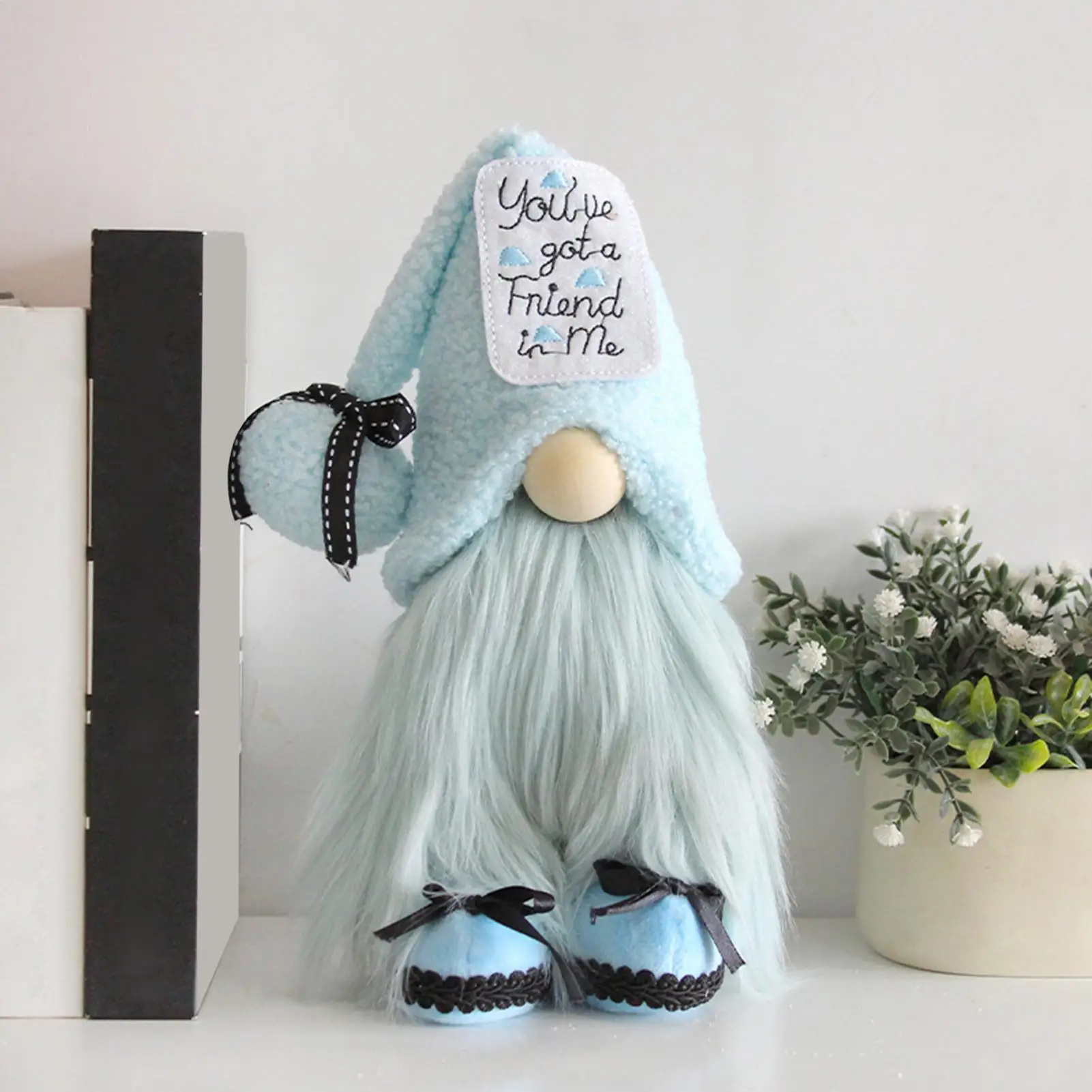 Christmas Gnomes 10.6 Inch Cute Tomte Swedish Seasonal Decoration Christmas Dwarf Plush Doll For Kid Boys Girls Adult Bedroom