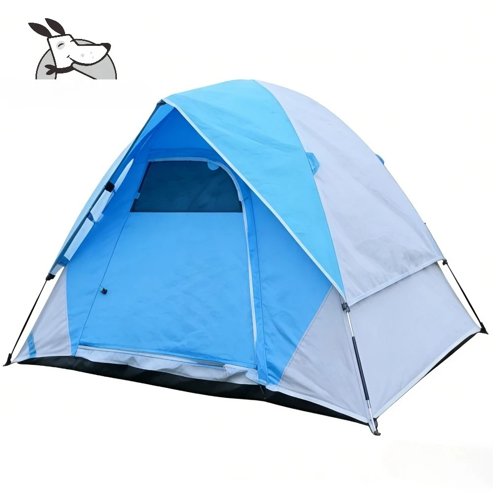 

Outdoor Camping Tent 2-Person Dome Waterproof Double Layer Windproof Can be Used for Outdoor Hiking