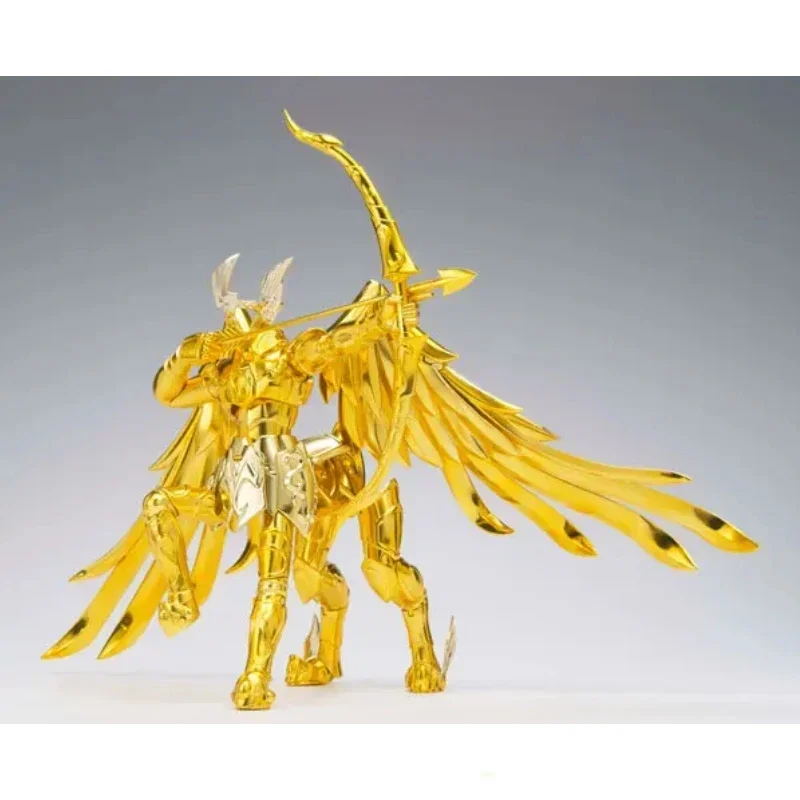 In Stock Bandai Model Saint Cloth Myth Gold Ex 2.0 Sagittarius Aiolos Action Figure Toy Toy Collection Gift