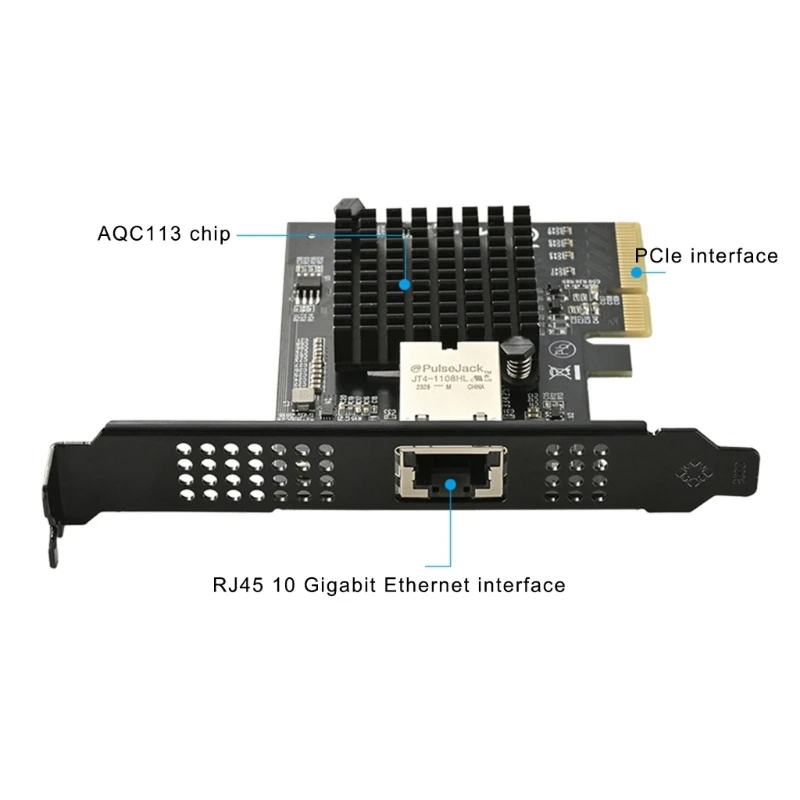 Solução eficiente 10 Gbps com PCIe 4X para usuários avançados empresas