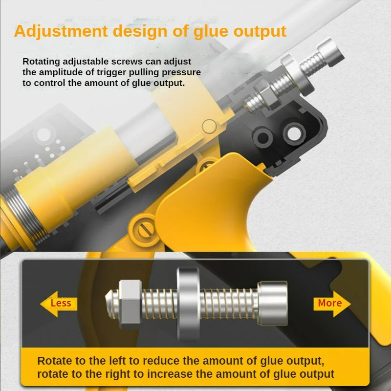 3.7V 40W Crodless Hot Melt Glue Gun Digital Display Temperature Adjustment with Lithium Battery DIY Tools Use 7mm Glue Sticks