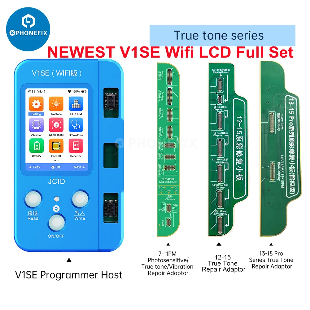 JC JCID V1SE Programmer Ture Tone Screen Repair for iPhone 7-17