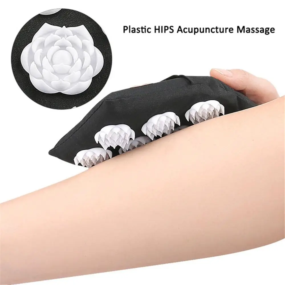 Flexible Spike Acupressure Massage Gloves Muscles Relax Acupoint Mapping Whole Body Massager Anti-Slip Manual Massage Tool