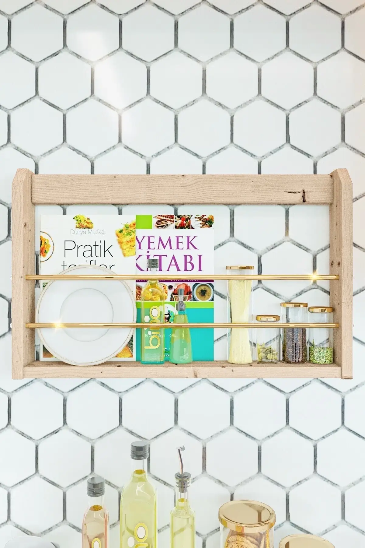 Studeerkamer Boekenkast Muur Rack Montessori Boekenplank Kind Kamer Rack Speelgoed Rack Babykamer