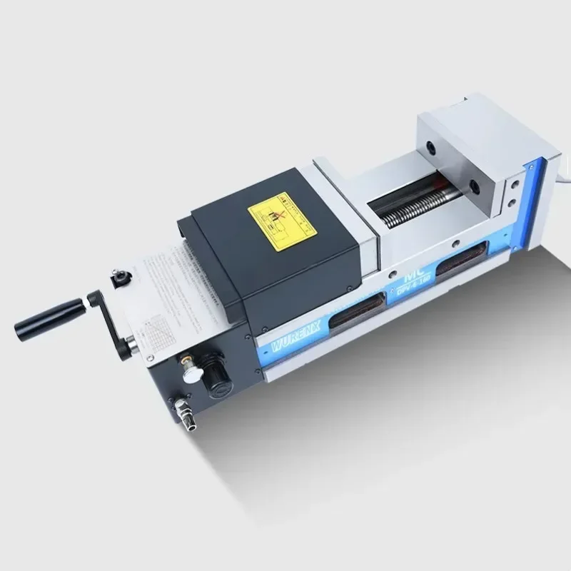 Peningkatan Catok Hidraulik Pneumatik Catok Datar Presisi Tinggi Catok Bangku Pembuka Ganda Hidraulik Pusat Mesin CNC