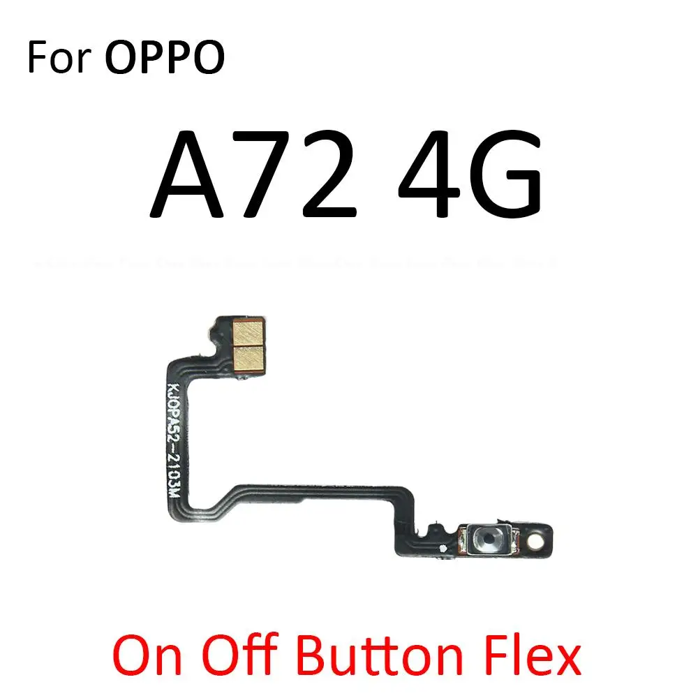 Volume Button Power Switch On Off Key Ribbon Flex Cable For OPPO A72 A73 A73s A74 4G 5G 2020 2017 Replacement Parts