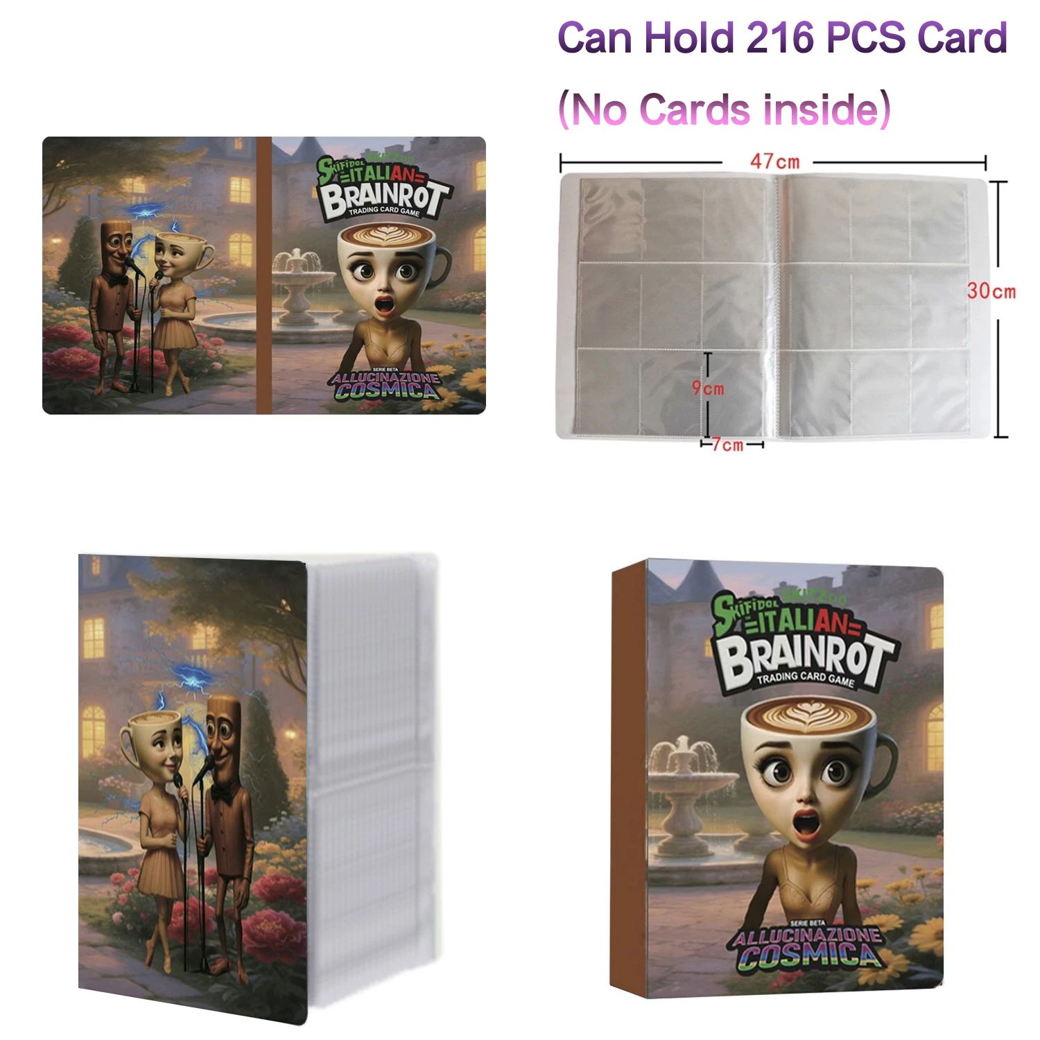 ألبوم بطاقات جديد يحتوي على 21 - مراجعة Trading Card Binder وسعره