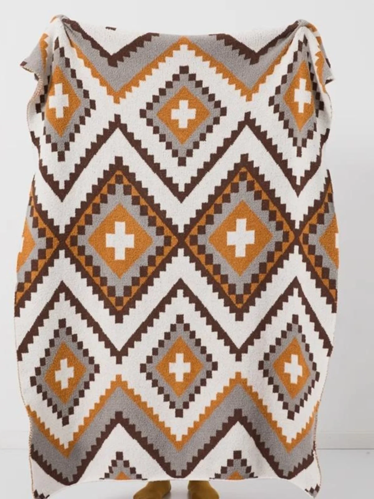 

Ультрамягкое велюровое вязаное одеяло класса А, маленькое одеяло для сна, покрывало для дивана, повседневное шерстяное одеяло, одеяло на все сезоны