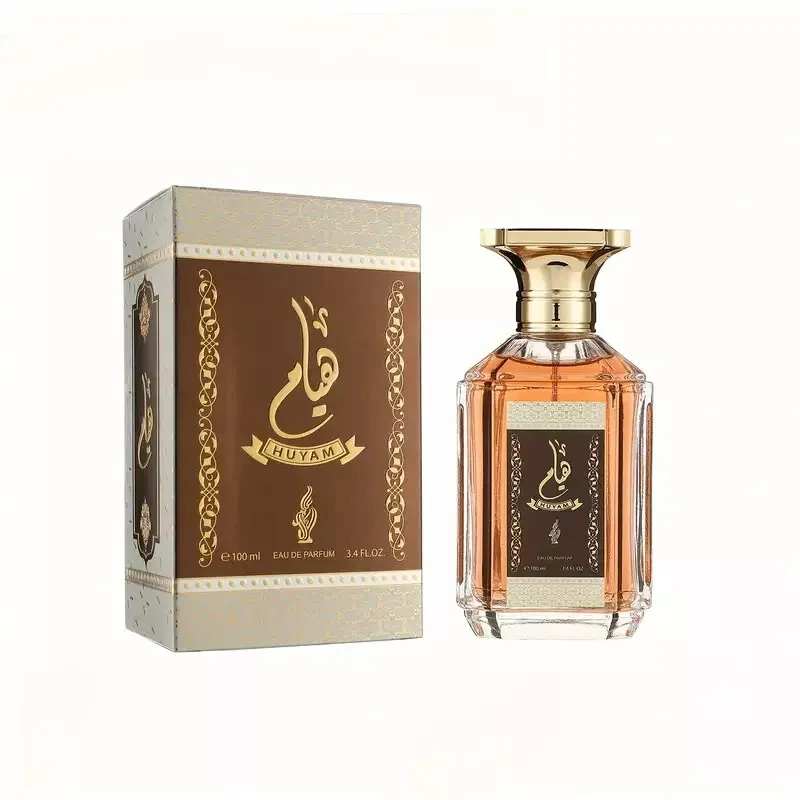 Huyam Arabian Perfume Woody Oriental Notes Eau De Parfum for Unisex 3.4 Fl Oz Long Lasting Liquid Perfume Women & Men's Cologne