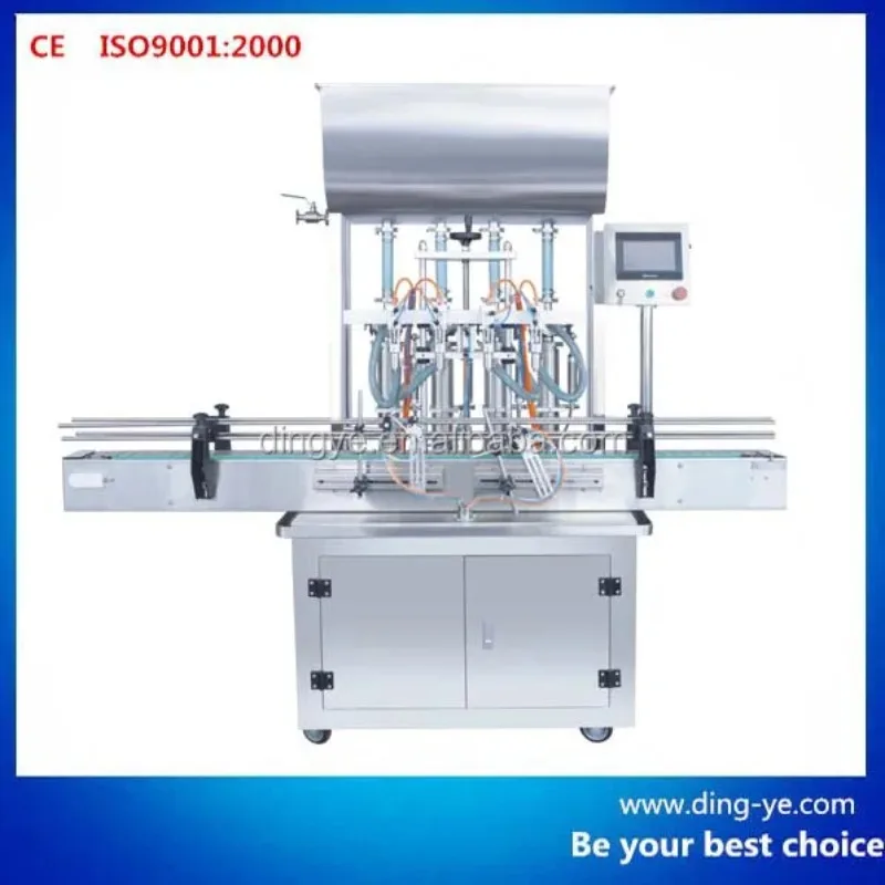GT Series Automatic Straight Line Paste Filler for Shampoo Yoghurt Oil Tomato Sauce Fruit Jam