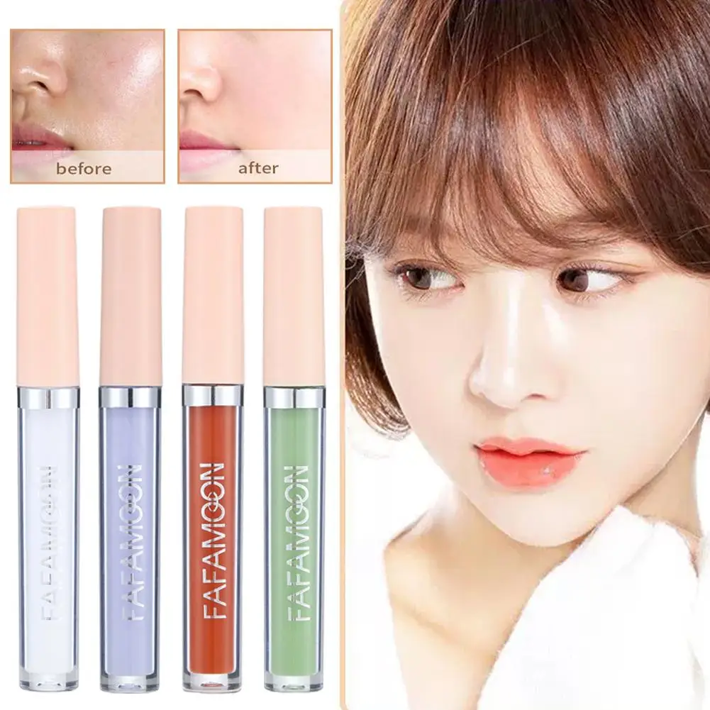 Concealer Eye Dark Circles Red Spots Acne Marks Cover Liquid Concealer Face Foundation Correcting Skin Color Cosmetics