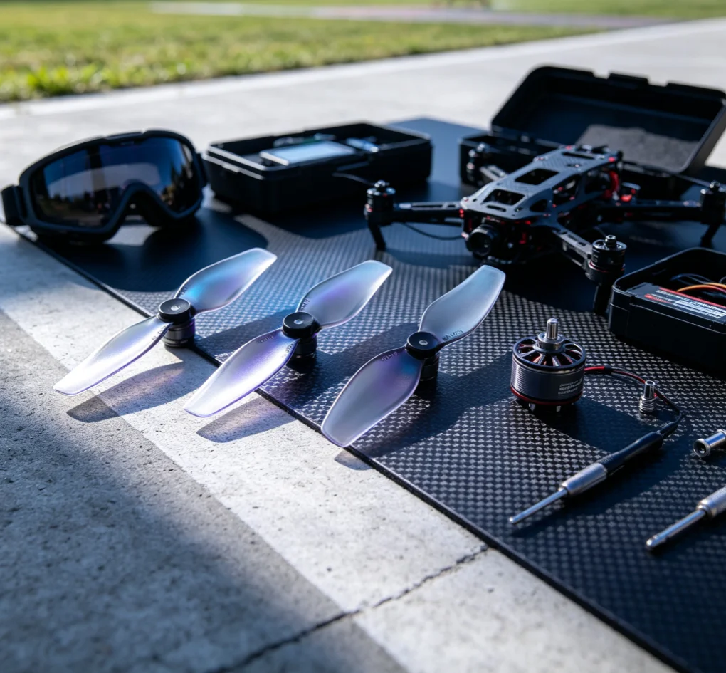 8Pairs HQ Ultralight Whoop Props for FPV Drone 1.2X1X3 1.2X1X2 31MM PC 1MM Shaft 2CW+2CCW 31mm Whoop Propellers