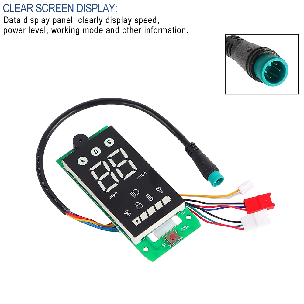 Dashboard For Xiaomi 4 Lite (2nd Gen) Electric Scooter Display Instrument Circuit Board Kickscooter Replacement Parts
