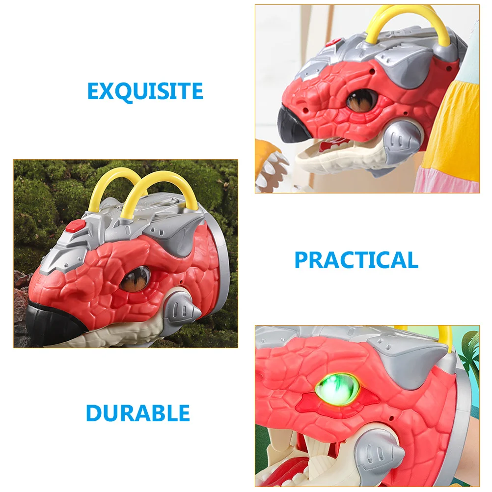 

Dinosaur Hand Puppet Toy for Story Telling Plastic Kids Cartoon Puppets Children Baby