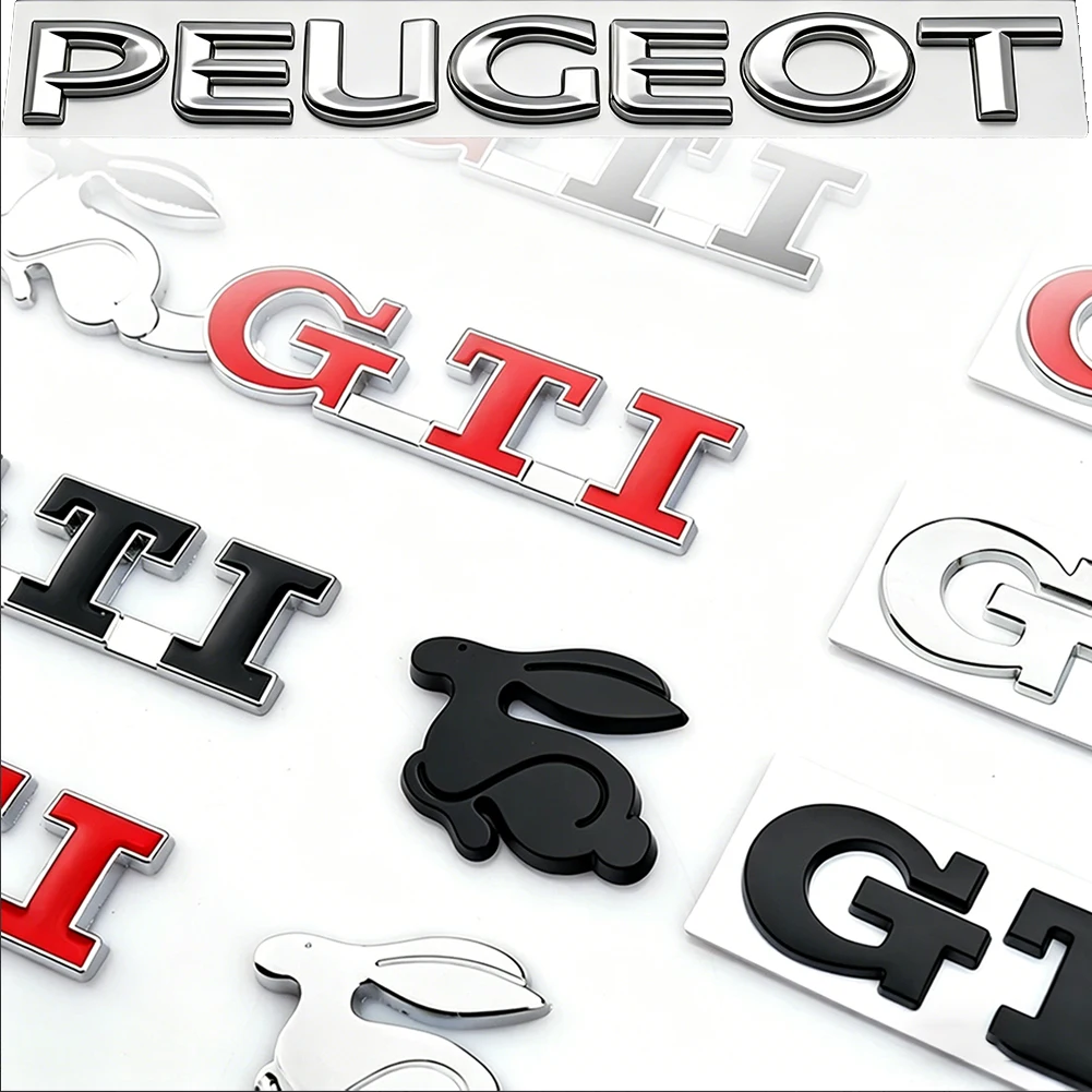 3D Metall Auto Kofferraum Logo Aufkleber Grill Embleme Abzeichen Aufkleber für VW Golf T-Roc Tiguan Polo Passat T-Cross Taigo ID.4 ID.7 MK7 6