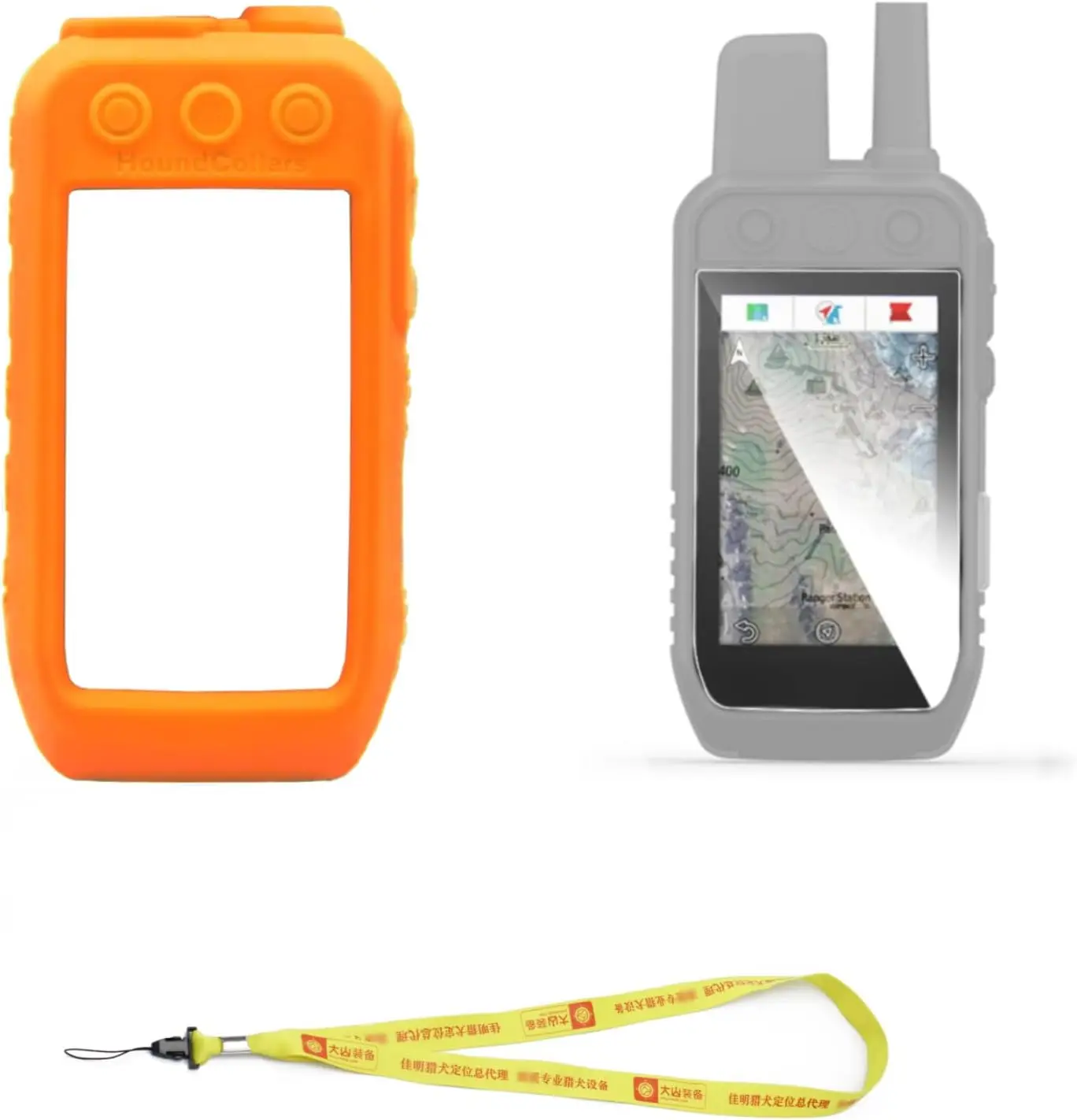 Protective Silicone Gel Cover for Garmin Alpha 200/200i Alpha 300i/300 Handheld GPS Heavy Duty Flexible Case