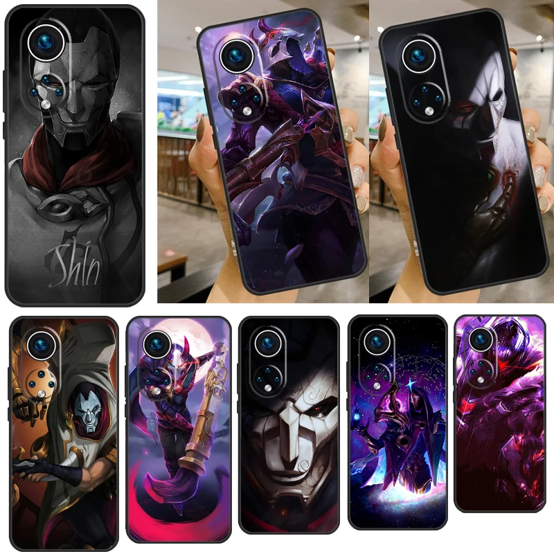 Game Khada Jhin Soft Case For Huawei Honor 50 8X 9X 10i P20 P40 Lite P30 Pro P Smart 2019 Nova 9 5T Cover