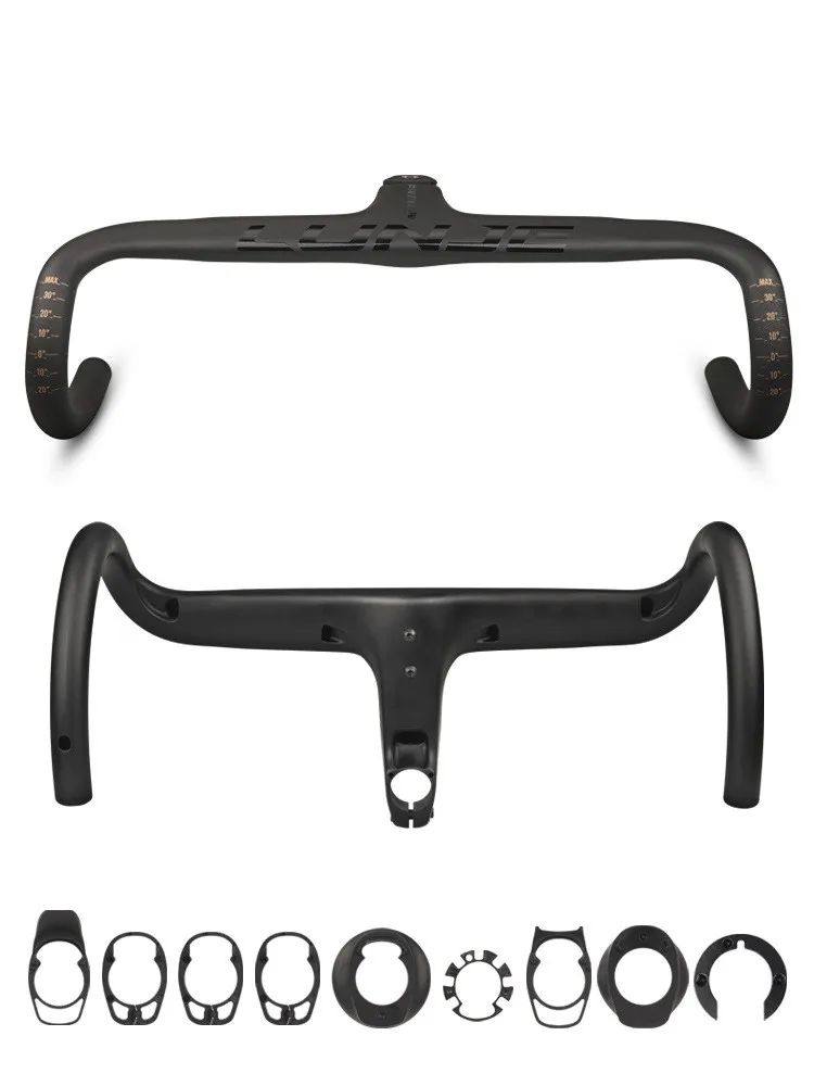 Integrated bicycle carbon handle accessories