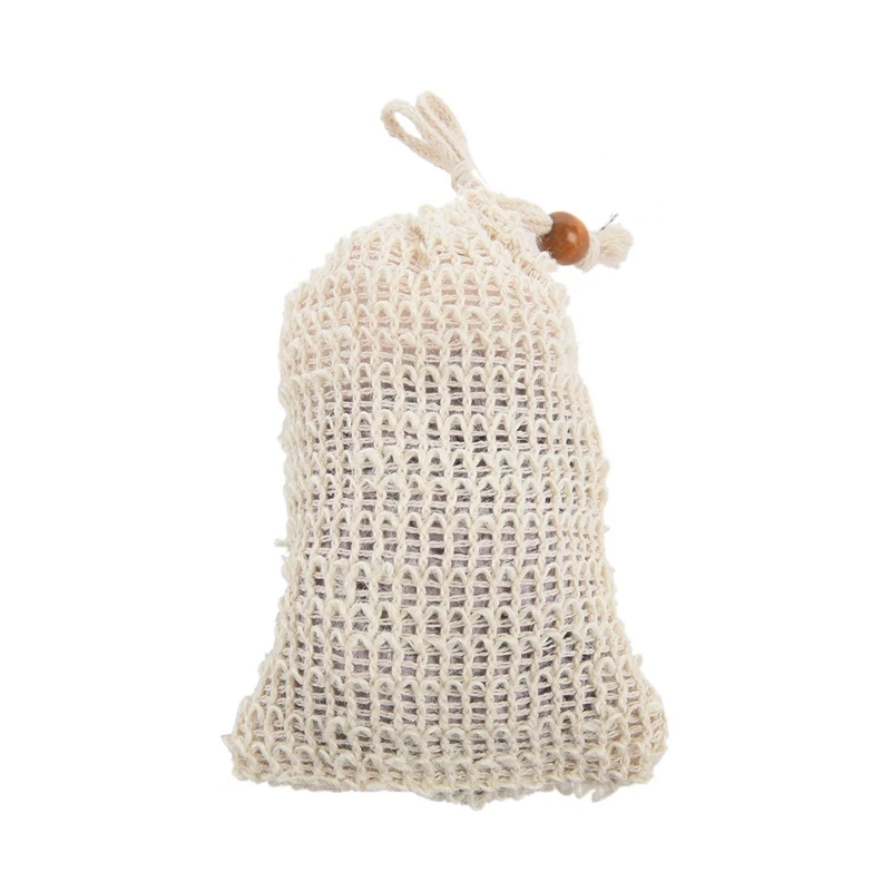 Bolsa de jabón exfoliante, Ahorrador de jabón Natural, 50 paquetes