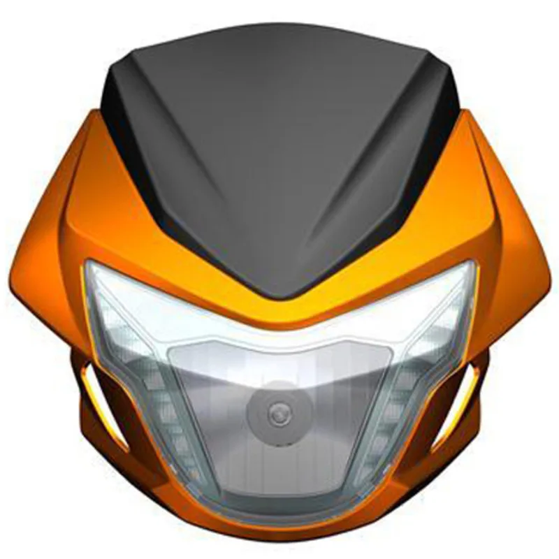 

Motorcycle Original Accessories Diversion Hood Headlamp Windshield Grimace for Kiden Kd150-h