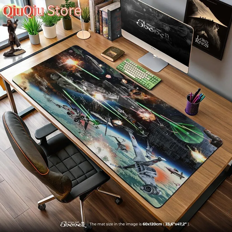 

Коврик для мыши Battle of Endor — настольный коврик «Звездные войны», «Звездные войны», «Звездные войны», «Сокол», «Красные крылья», «Рассвет Флот»