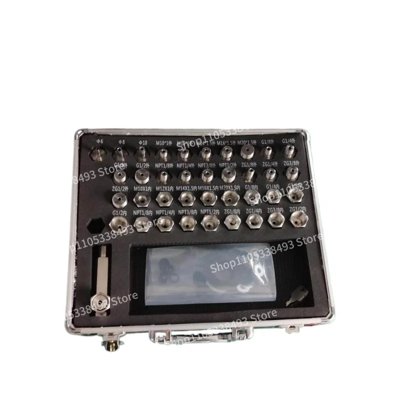 For Pressure Gauge, Detection Adapter, Adapter Set, Calibration Accessories, Adapter