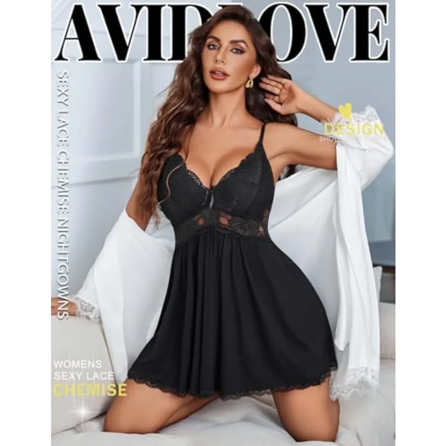 Avidlove Women Chemise Night G - Babydoll Chemise Night avaliação e preço