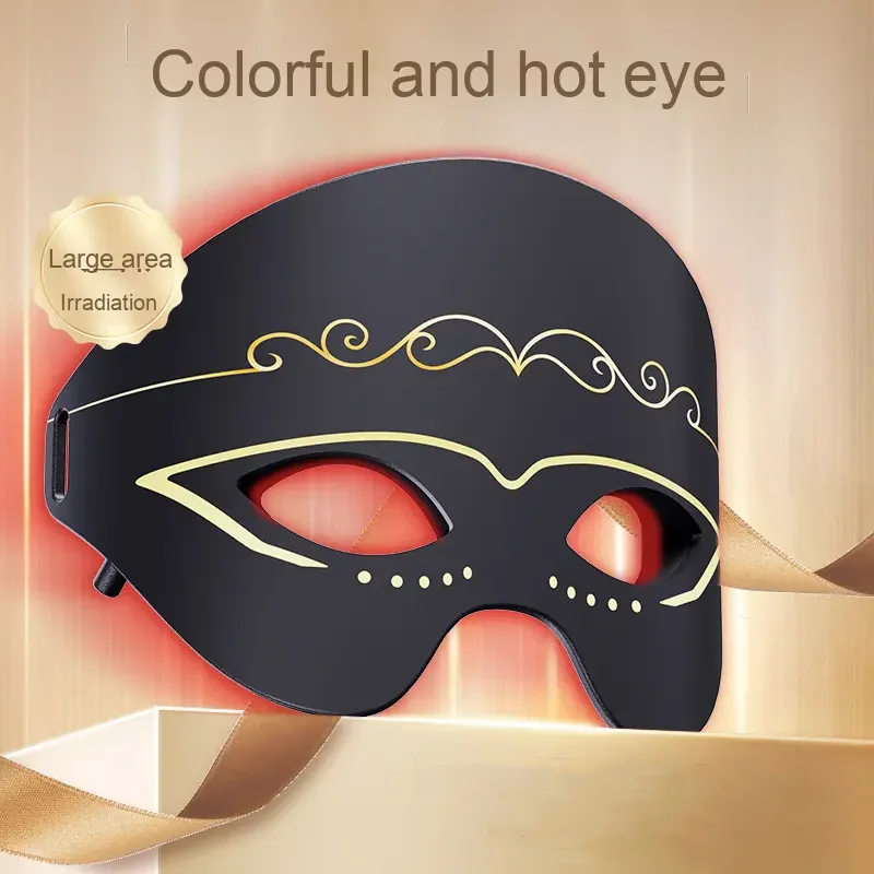 2025 siliconen elektrische LED oogverzorging rood licht verjongend led oogmasker schoonheidsapparaat