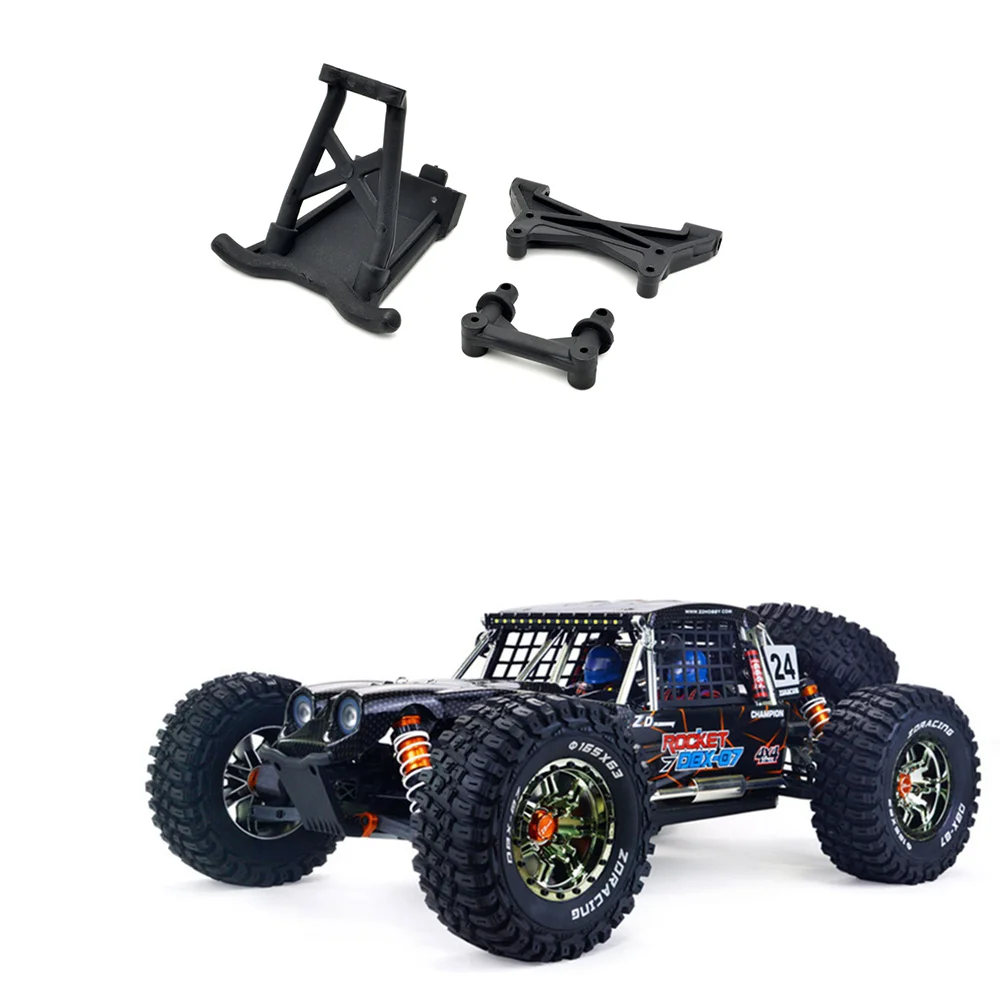 Voorbumper en Body Post Set 8637 voor -07 DBX07 1/7 RC Auto Upgrade Onderdelen Reserve Accessoires