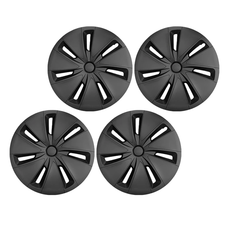 4 Stuks Wieldop Auto Voor Tesla Model 3 Highland 18 Inch Prestaties Wiel Onderdelen Volledige Velg Cover Wieldop 2025 Accessoires Wieldop - afbeelding 2